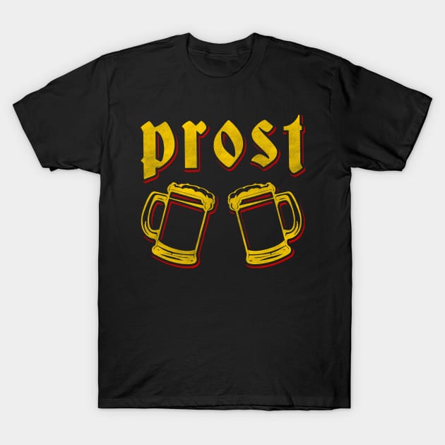 Prost (Cheers) Après Ski T-Shirt T-Shirt by awesomemerch2